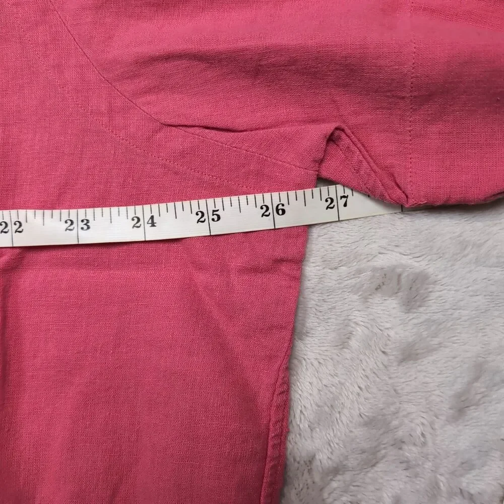 Polo Ralph Lauren Linen Blend Classic Fit Sport Shirt Mens XXL Red NWT NEW